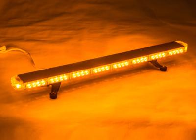 China Strobe Amber LED Warning Lights Bar Police Ambulance Light 70W Single Row for sale