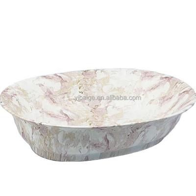 China Modern 2023 YEAR NEW ARRIVE 600MM HOTEL BATHROOM THIN EDGE CERAMIC BASIN for sale