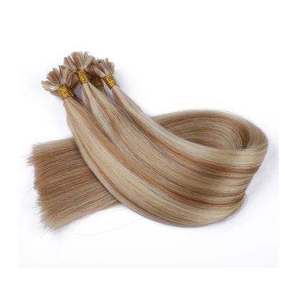 China Factory Direct Wholesale Silky Straight Wave Sticky Hair Extensions Hand - Woven Nail Hair Shun Fat Wig Extension Bundle for sale