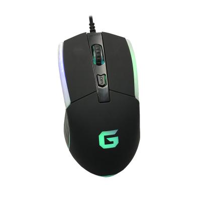 China Game New Design 4D Button USB Wired Cheap Customized Optical Gaming Mouse Backlight Gaming Logo Mouse GM-017 for sale