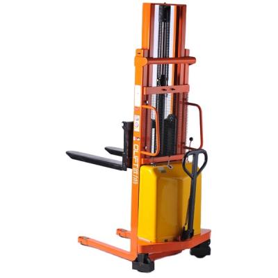 China High Efficiency Design Modern Semi Electric Pallet Stacker Price for sale