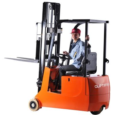 China Wholesale Price 3 Wheels Cheap Mini 3 Ton Electric Forklift Truck High Efficiency Olift Light Weight Electric Forklift Truck for sale