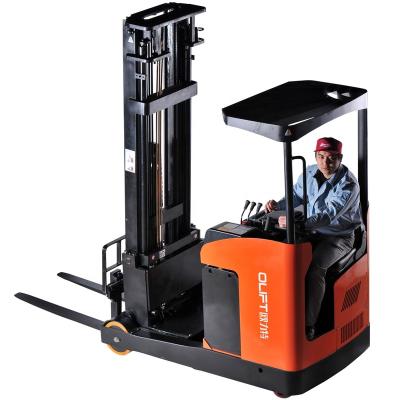 China Pallet Stacking Lifting Handling Electric Reach Truck Olift Reach Forklift AGV Electric Pallet Stacker 2 Ton Stacker Forklift for sale