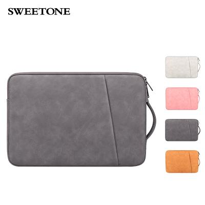 China Newest\fasion PU Leather Laptop Briefcase For Men Women Handbag Messenger Bag Satchel Tote Laptop Case Sleeve for sale