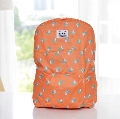 China Waterproof Fashionable Animal Pattern Backpack Cartoon Backpack Foldable Backpack for sale