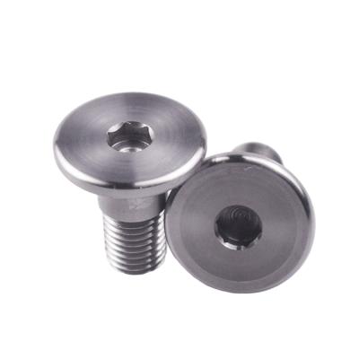 China Can Be Customized Carbon Steel Geomet Hexagon Finish Thin Round Head Shoulder Screw for sale