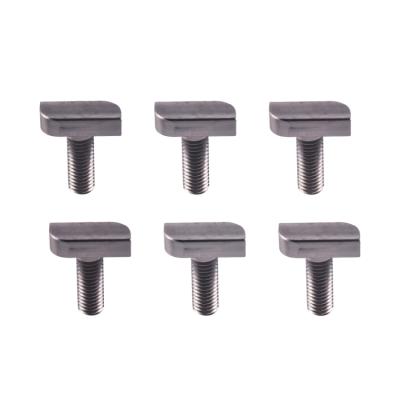 China Metal Processing Machinery Parts Coarse Thread Size Custom T-bolt for sale