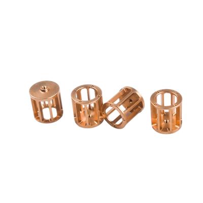 China Metal Processing Machinery Parts Contact Customizable Copper Die Joint Sleeve Precision CNC Turned Parts for sale