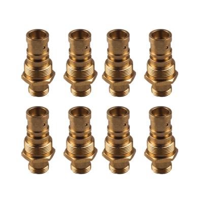 China Metal Processing High Quality Wholesale Brass Fitting Machinery Parts Pipe OEM Brass Ftting Manufacturer for sale