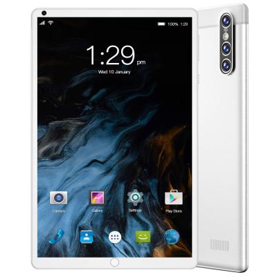 China 8Inch 10 Core 8gb Ram 256gb Rom Android 10.0 Waterproof Tablet PC 3g/wifi With 8mp+13mp Camera for sale