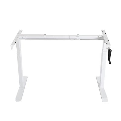 China Adjustable (height) Modern Design DIY Interlligently Height Adjustable Crank Up Computer Desk for sale