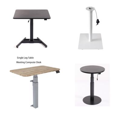 China (Height) Latop Motorized Dual Height Adjustable Desk Stand Motorized Standing Adjustable View Manually for sale