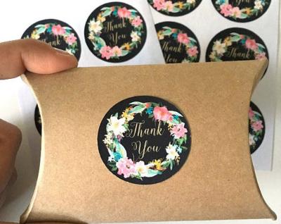 China Waterproof Vinyl Box Sealing Custom Adhesive Waterproof Sticker Labels Stickers Printing for sale