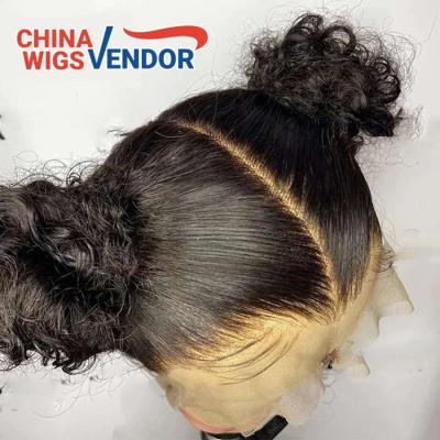 China Silky Straight Wave 200% Density 360 Lace Front Wigs Brazilian Hair 360 Full Lace Wigs About 36 Inch Water Wave Swiss Deep Curly Virgin Glueless for sale