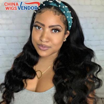 China High Quality Affordable China Vendor Yaki Wigs Wholesale Kinky Straight Headband Full Wigs Full Ends In Stock for sale