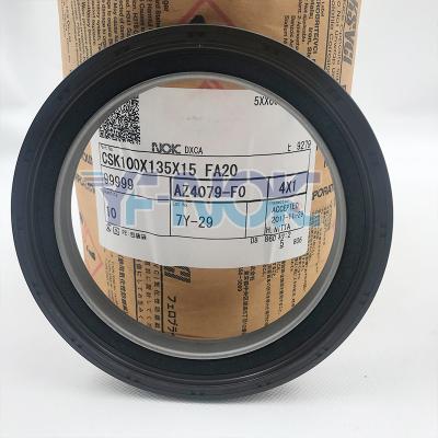 China 6BD1T Japan AZ4079F engine crankshaft rear seal for 6BD1T engine, original quality seal size 100*135*15 for Isuzu Engine Oil Seal for sale