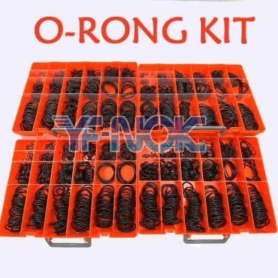 China Durable High Quality Excavator O Ring Repair Box And Nitrile NBR 90 Shore For All Excavators for sale