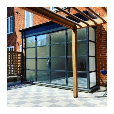 China Magnetic Screen Double Glazed Windows And European Steel Windows And Doors Iron Doors Casement Design for sale