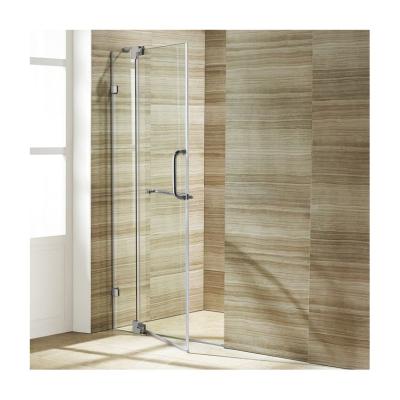 China Competitive Price Modern European Style Corner Shower Enclosure With Swivel Hinge for sale