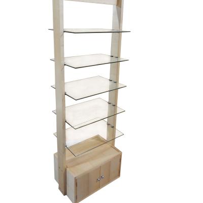 China Retail Store Adjustable Floor Standing Mobile Phone Accessory Wooden Display Rack (Other) Factory Wholesale Price for sale