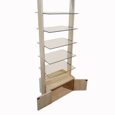 China (Others) Wholesale Adjustable Metal and Wire Displays Stretch Display Stand for Shopping Mall Display Rack for sale