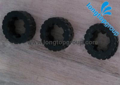 China Black Rubber ATM Spare Part Fujitsu ATM Parts F510 Black Wheel for sale