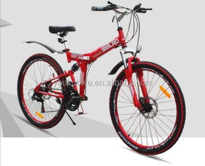 China Wholesale hot selling full aluminum alloy suspension mountainbicycle with good wear for sale