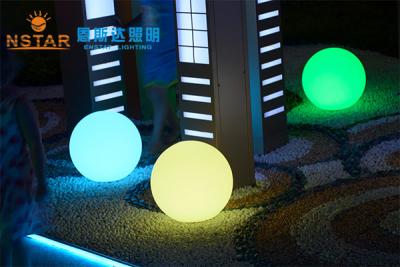 China El material plástico decorativo al aire libre RoHS de las luces PE de la dimensión LED de Ø40CM certificó en venta