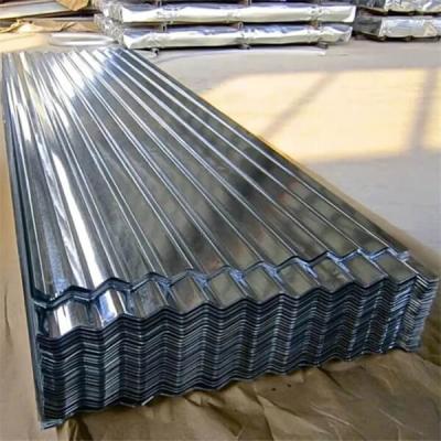 China 10 Ft CGCC SGCC Galvanized Steel Corrugated Roof Panel Galv Corrugated Sheet for sale