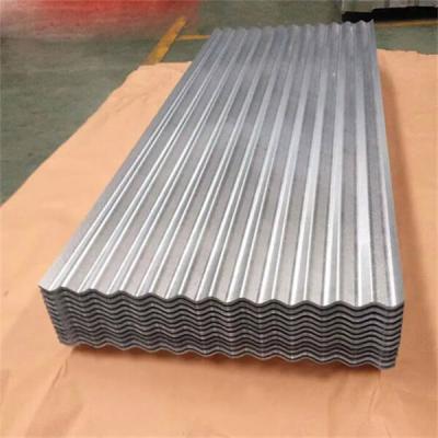 China 900mm Width 12 Ft Corrugated Galvanized Steel 26 Gauge Roof Panel Z275 GI Steel for sale