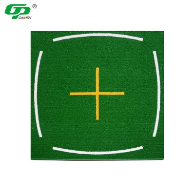 China Golf Practice Scopes Hitting Practice Scope High Quality Mat Professional Golf Training Mat GP Golf for sale