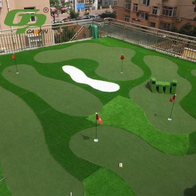 China Custom Mini Golf Course For Golf Putting Practice In Backyard Building Roof Balcony Gardon GPS-202 for sale