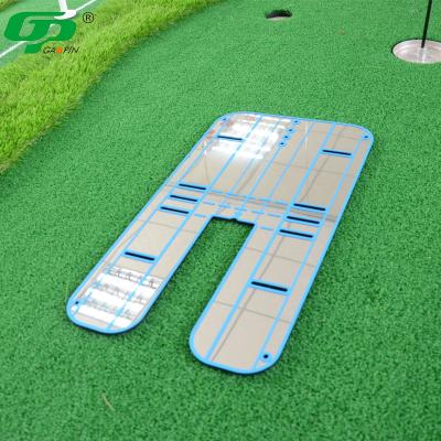 China GESTURE CORRECTION TRAINING AID New Products Golf Training Aid Personal Outdoor Sports Golf Training Mirror Putting Alignment Mirror for sale