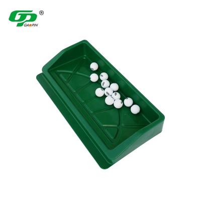 China Factory Gaopin Golf Balls Holder Durable Putting Green Storage Box Plastic Golf Ball Tray For Driving Range for sale