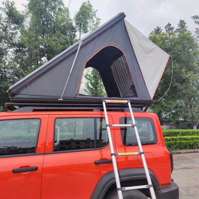 China 3000 Outdoor Tent 2022 Triangle Tent Triangle Hardshell Car Roof Waterproof Aluminum Quick Open Top Camping for sale