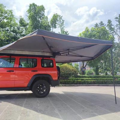 China Easy Installation OEM/ODM 270 Degree Tent Free Standing 600d/280g Heavy Duty Roof Top SUV 270 Outdoor Tents For Campers for sale