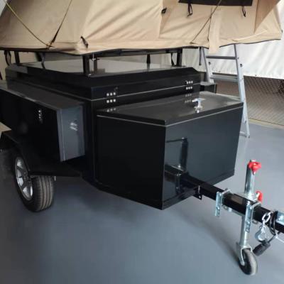 China Standard Recreational Travel Trailer 4x4 Truck Pickup Truck Camper Trailer Camper Travel Trailer For Sale for sale