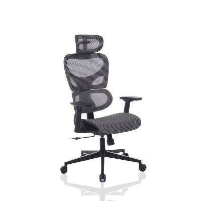 China (Size) Wholesale Yuhang Adjustable Mesh Office Chair With 3D Armrest High Back Premium Office Mesh Chair With Lumbar Support Ergonomic Mesh Chair for sale