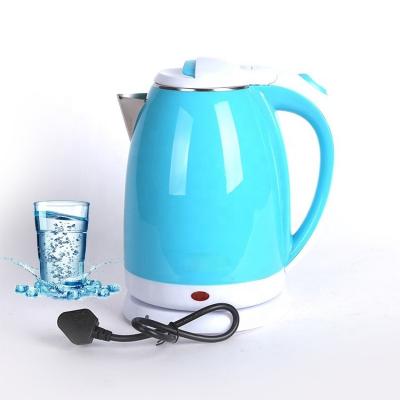 China 360 Degree Rotation Low Electric Kettle Household Large Capacity 2L Environmental Protection Plastic Kettle for sale