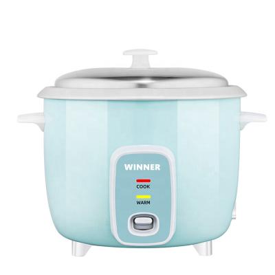 China Hotel High Quality Commercial Electric Drum Rice Cooker 2.2L 900W Industrial Electric Cooker for sale