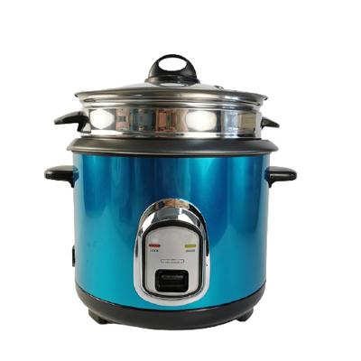 China Hotel lowest price luxury one-touch operation pot rice cooker with non-stick coating inner pot for sale