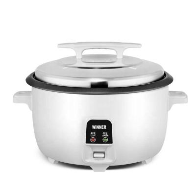 China Large Automatic Cooking Capacity 45 L Orange Color 4500 W Rice Cooker Commercial Use For 70-80 People for sale