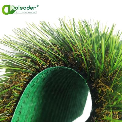 China Hebei Plant 25mm Outdoor Garden Grass Mat Natural Playground Grass 35mm For Indoor Garden Artificial Grass for sale