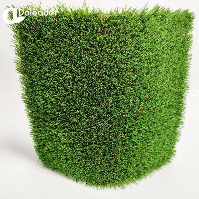 China Anti Ultraviolet Outdoor Natural Indoor Garden Artificial Grass For Decoration for sale