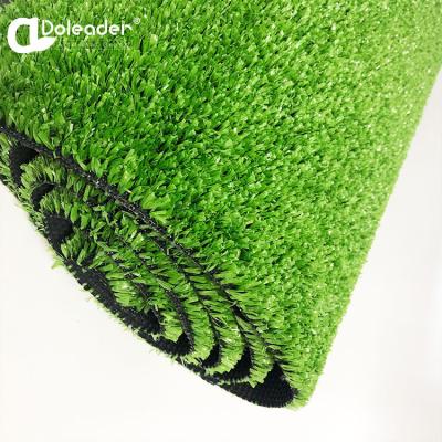 China Engineering 10mm Synthetic Lawn Soft Natural Look Artificial Carpet Grass For Garde for sale