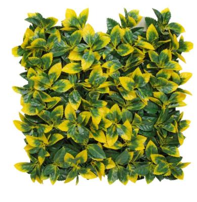 China Wholesale Boxwood Hedge Plant Decorative Green Easily Assembled Artificial Wall For Fake Greenery for sale