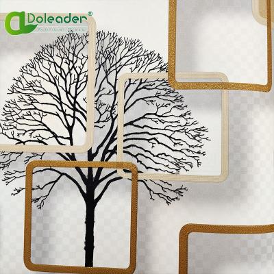 China Doleader Modern New Designs Fabric Backed Wallpaper Very High Quality Wallpapers Stocklot for sale