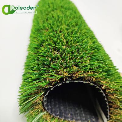 China Cheap High Quality Anti Ultraviolet Landscape Artificial Grass , Garden Decoration Soft Synthetic Grass for sale