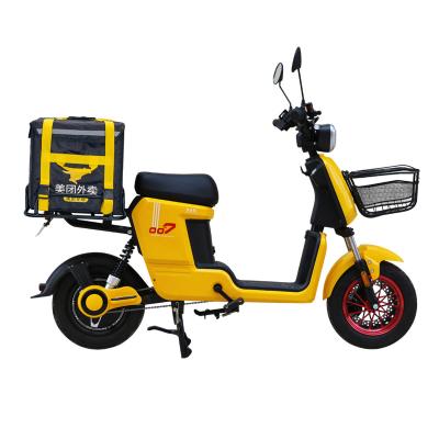 China 2021 standard hot sale electric bicycle send out dining car take away food with 350w 48v50ah motor made in china for sale