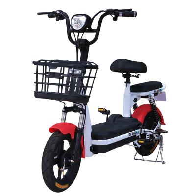 China Electric Bicycle Standard 14 Inch 48V350W E-Bike Electric Bike Big Fat Tire For Adults for sale